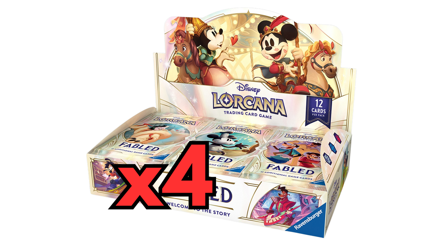 (PREORDER) Disney Lorcana: Fabled Booster Case