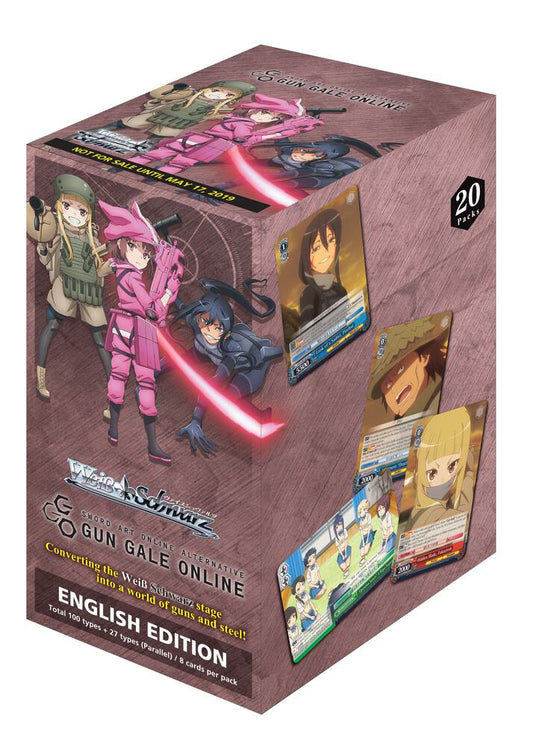 SAO Alternative: Gun Gale Online Booster Box [Second Edition] - SAO Alternative–Gun Gale Online (GGO/S59)