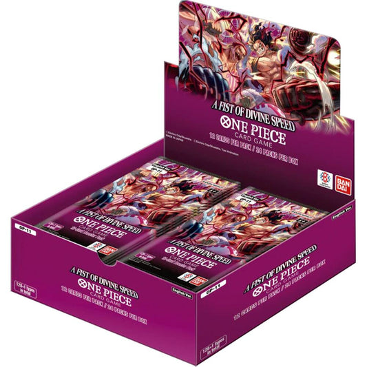One Piece Trading Card Game Booster Box - A Fist of Divine Speed (OP11)