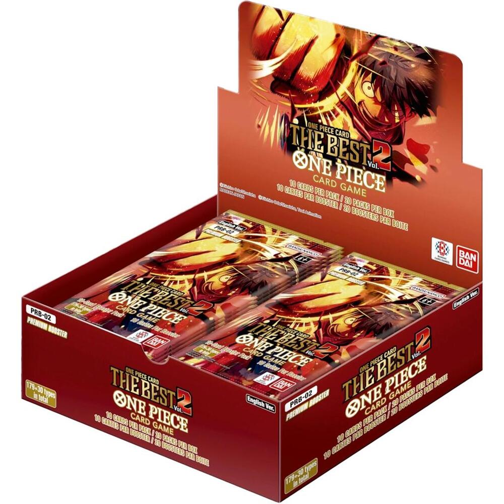 One Piece Trading Card Game Booster Box - The Best- Vol. 2 (PRB-02)