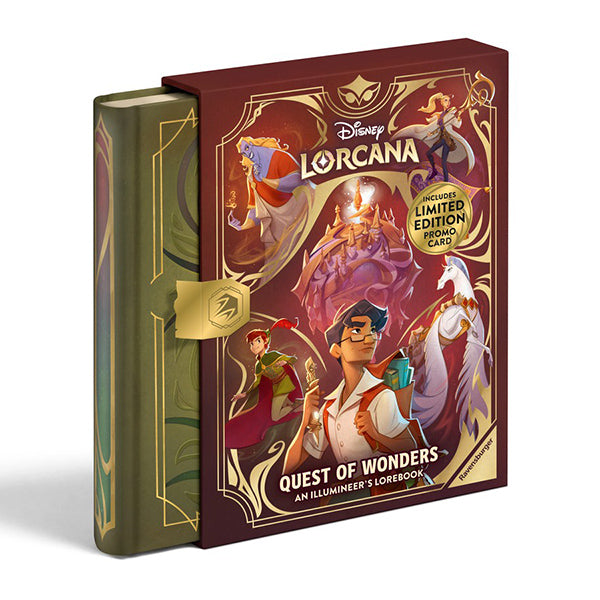 Disney Lorcana: Illumineer's Lorebook- Quest of Wonders